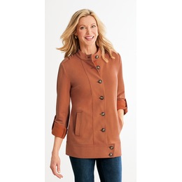 Essential Stretch Jacket, Orange, large