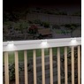 Set of 3 Solar Deck Lights, , large