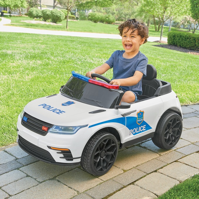 Ride-On Police Drifting Car, , large