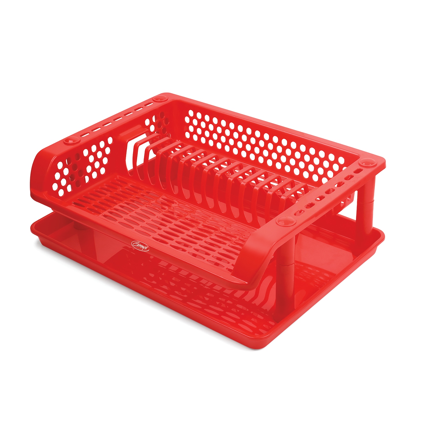 Ginny's Single-Tier Dish Rack with Tray | Seventh Avenue