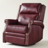 Nailhead Swivel Rocker Recliner, , large