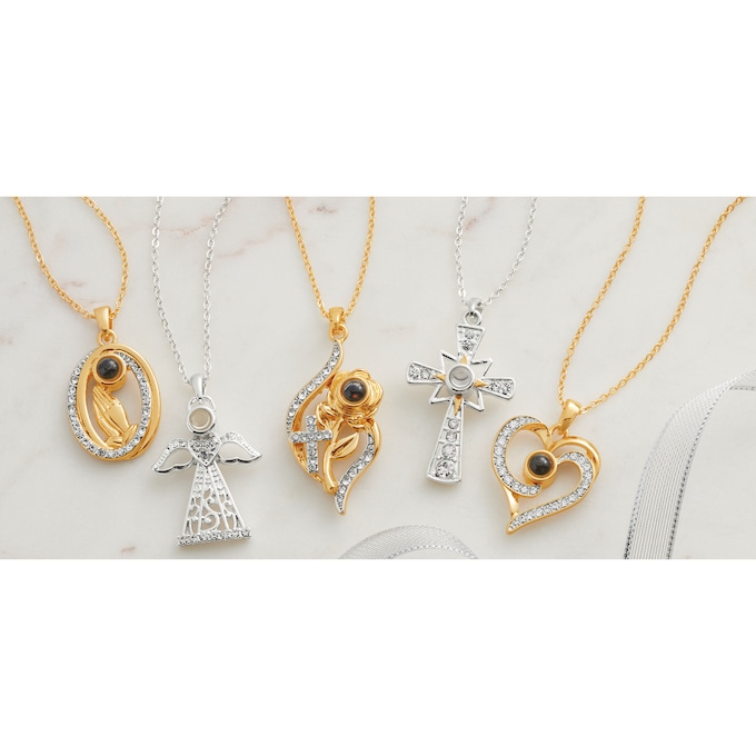 Hidden Prayer Pendant, , large