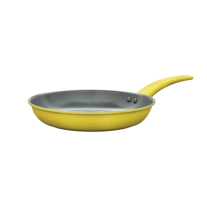 7-Piece Colorful Carbon Steel Nonstick Cookware Set, Lemon Glow, large