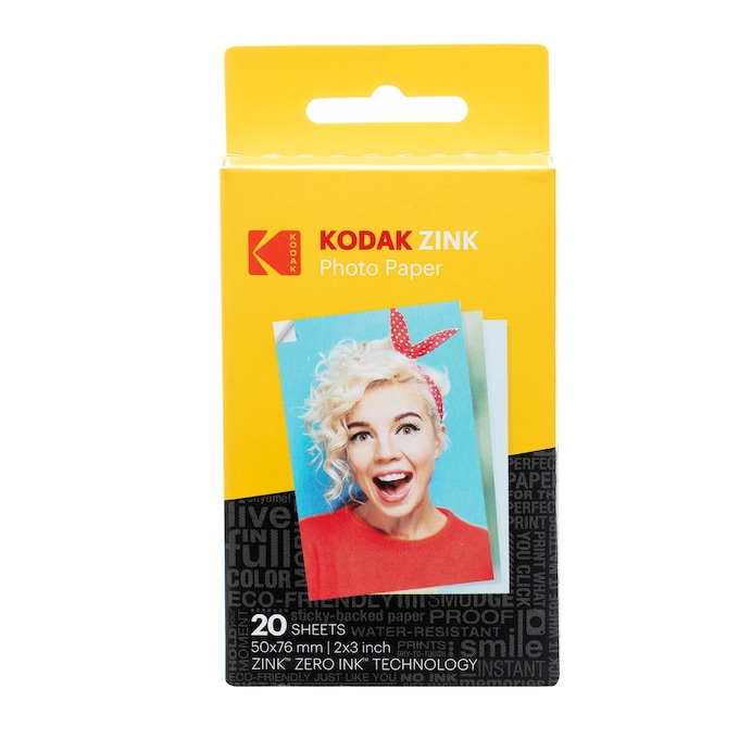 Kodak 20-Pack Zink Photo Paper