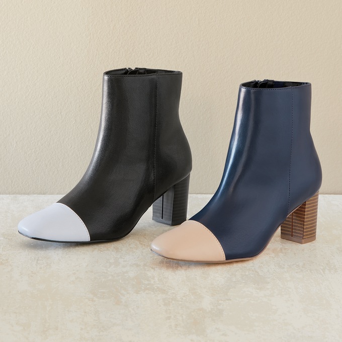 Color Block Bootie, , large