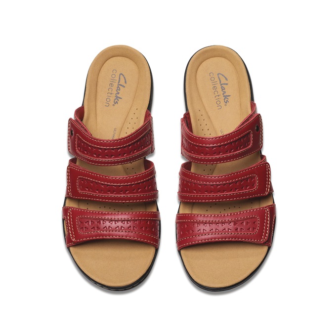 Clarks Laurieann Dove Slide, Red, large