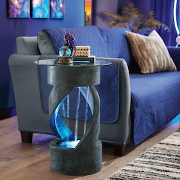 Stone Twist Fountain Table, , large