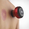 3-Pack Rechargeable Cupping Massage Set with Adjustable Heat and Suction, Red Black, large