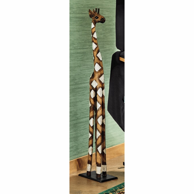 Tall Giraffe Figurine, , large