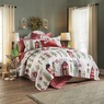 Winter Village Oversized Quilt and Sham, , large