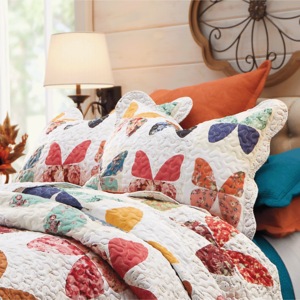 Butterfly Patch Sham, , large
