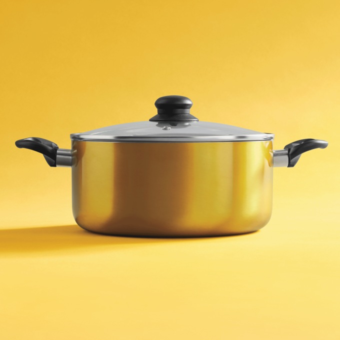 20-Piece Ceramic Metallic Cookware Set