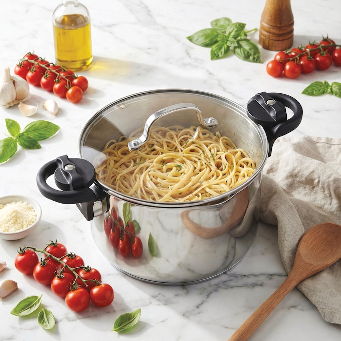 Gotham Steel 5-Quart Pasta Pot, , large