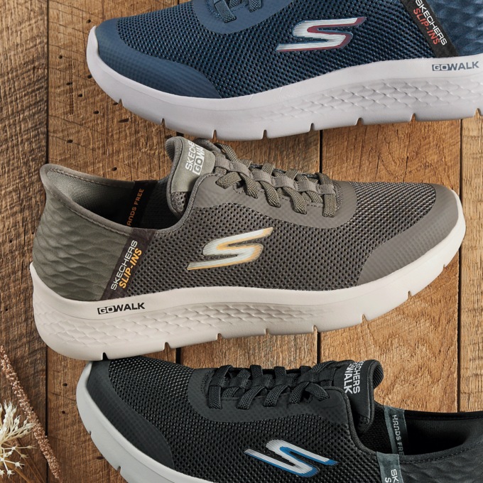 Skechers Men's Slip-Ins GOWalk Flex Hands-Free Sneaker, , large