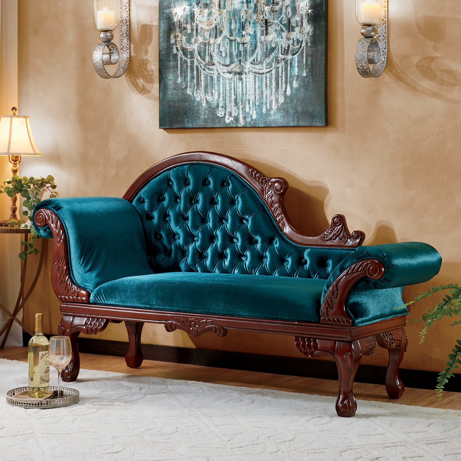 Victorian Era Chaise Seventh Avenue
