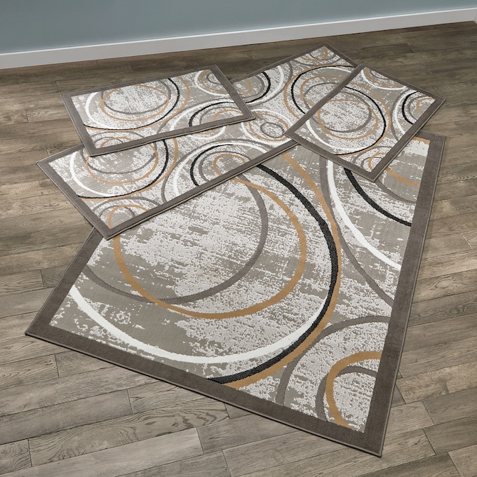 4-Piece Loops Rug Set, , large