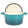 Crock Pot Artisan 7-qt. Enameled Cast Iron Round Dutch Oven with Lid, , large
