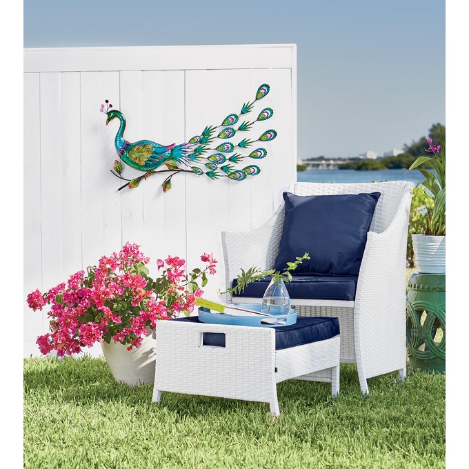 Metal Peacock Wall Art Seventh Avenue