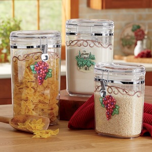 3-Piece Reversible Tuscan Canister Set, , large