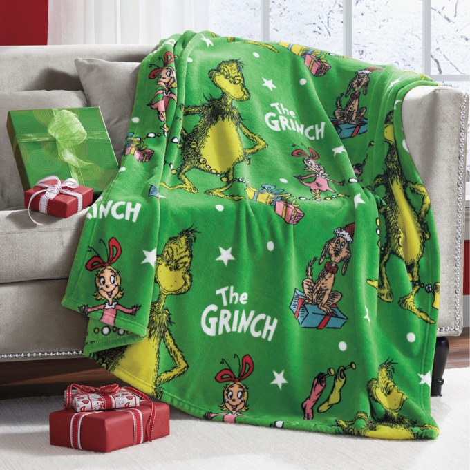 Grinch Throw, , large