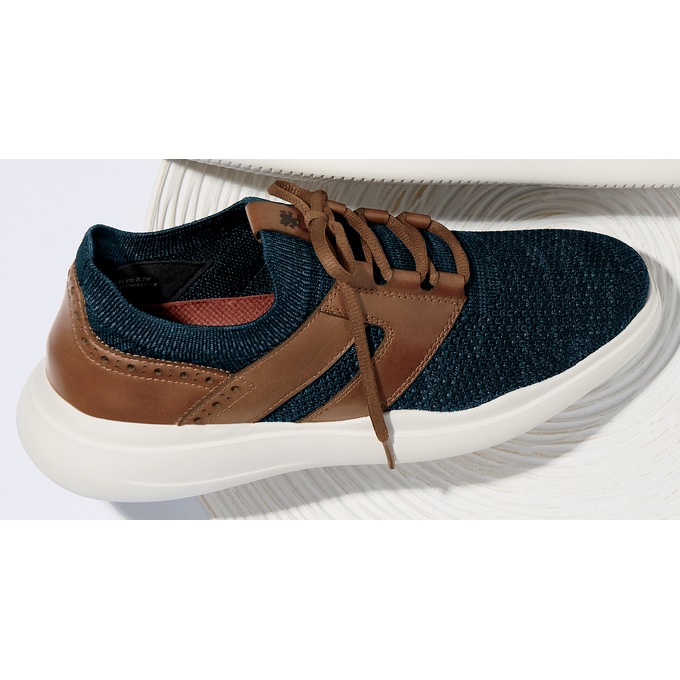 Stacy Adams Men&#39;s Moxley Knit Plaintoe Lace-Up, , large