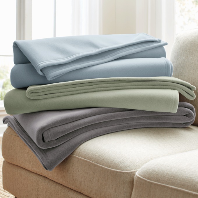 Vellux Original Blanket, Moss, large