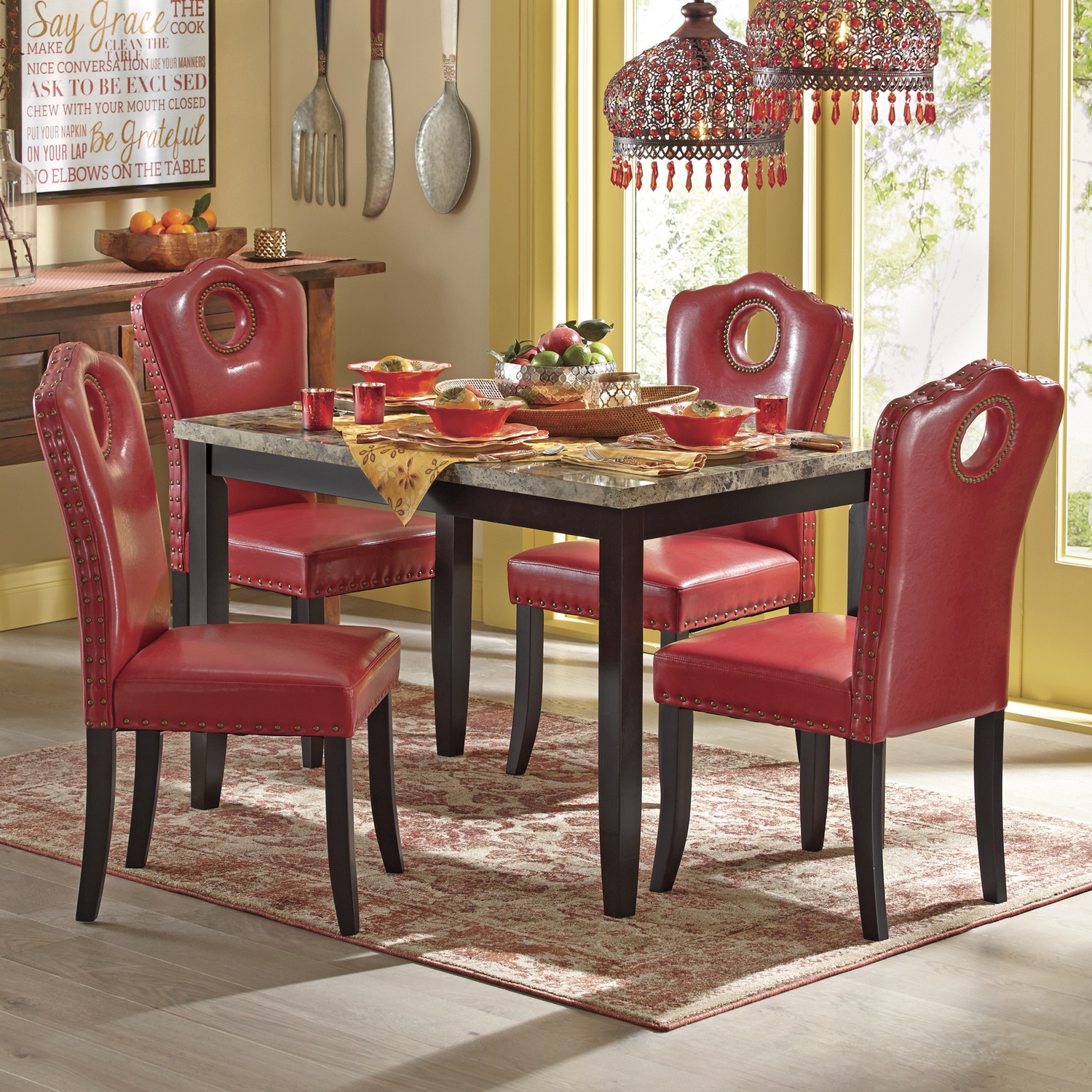 Nailhead Dining Chair Seventh Avenue