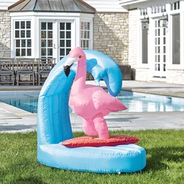 Surfing Flamingo Inflatable, , large
