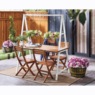 Outdoor Faux Bamboo Leaf In Distressed Pot, , large