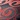 Kismet Woven Jacquard Square Pillow, Red, swatch