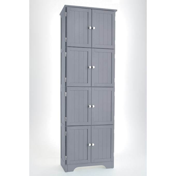 Westwick Tall Wooden Cabinet with 8 Doors, , large