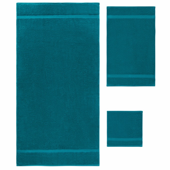 12-Piece Serene Cotton Terry Bath Towel Set, , large