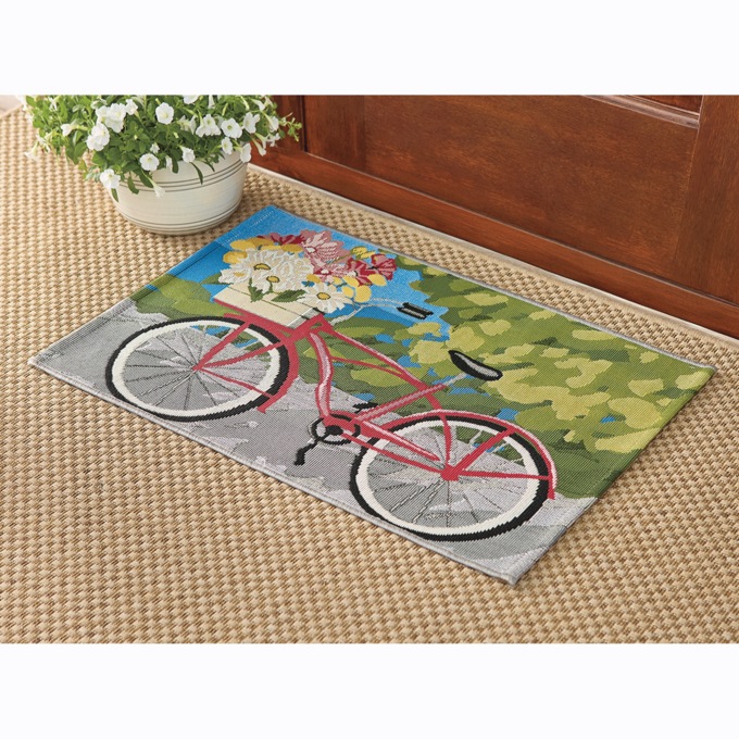 Indoor/Outdoor Summer Ride Mat - 24" x 36", , large