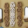 3-Piece Carved Scroll Wall Art, , large