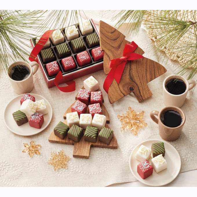 Buy Both & Save - Petits Fours and Snowman Charcuterie Board Bundle, , large