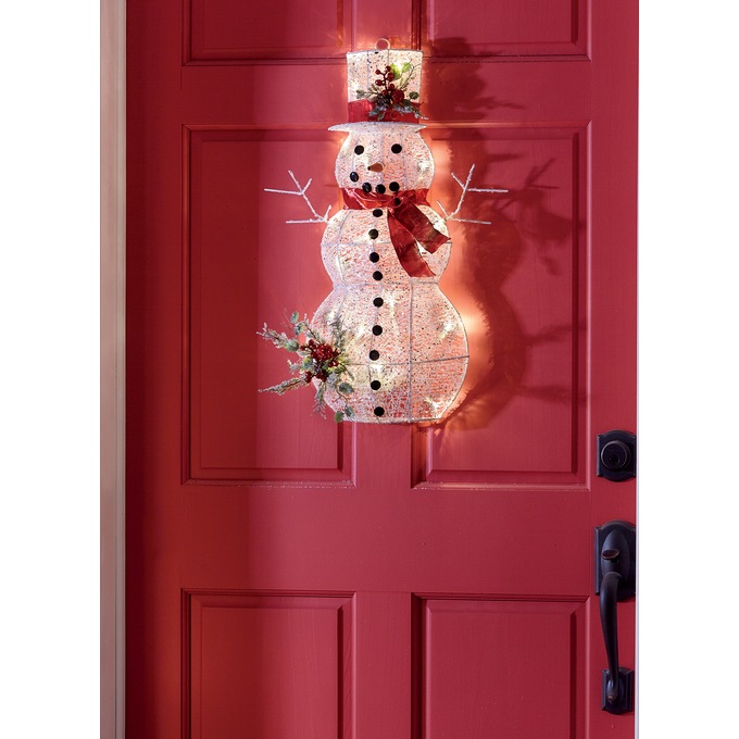 Small Snowman Lit Wall Decor Seventh Avenue