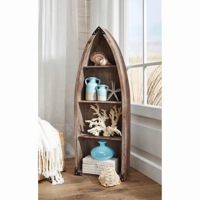 Rustic Canoe Shelf, , large