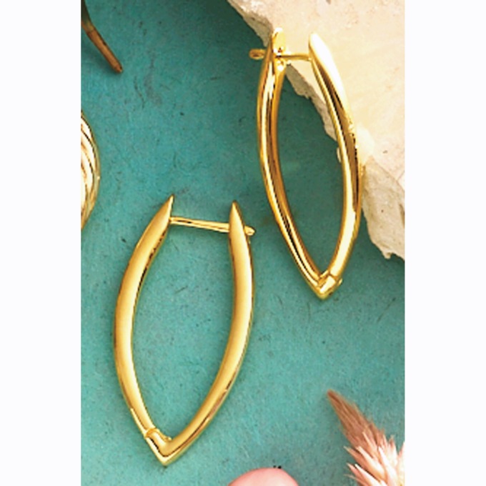 Textured or Oblong Hoops, , large