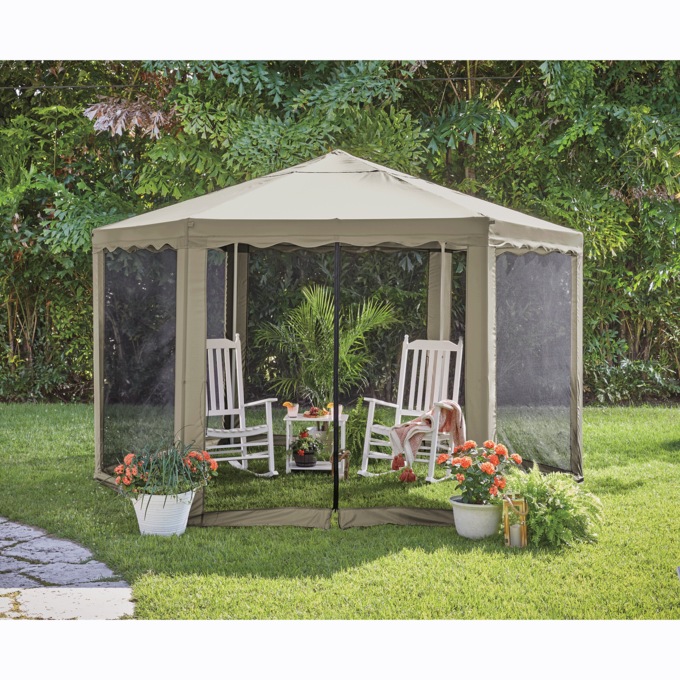 Round Garden Gazebo, , large