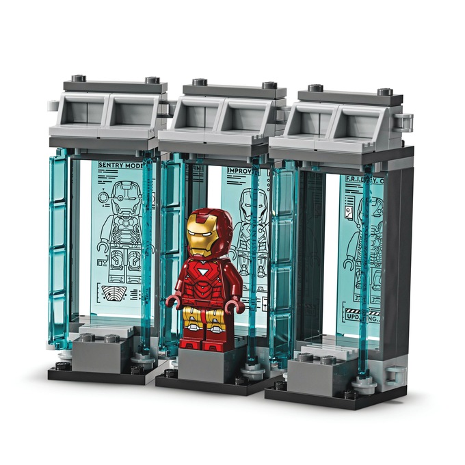 LEGO Marvel Iron Man's Laboratory: Hall of Armor, , large