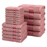 18-Piece Towel Set, Mauve, large