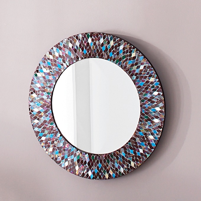Decorative Mosaic Wall Mirror, , large