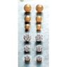 6-Pair Cubic Zirconia & Ball Post Earrings Set, , large