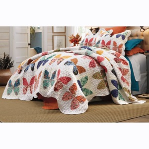 Butterfly Patch Quilt, , large
