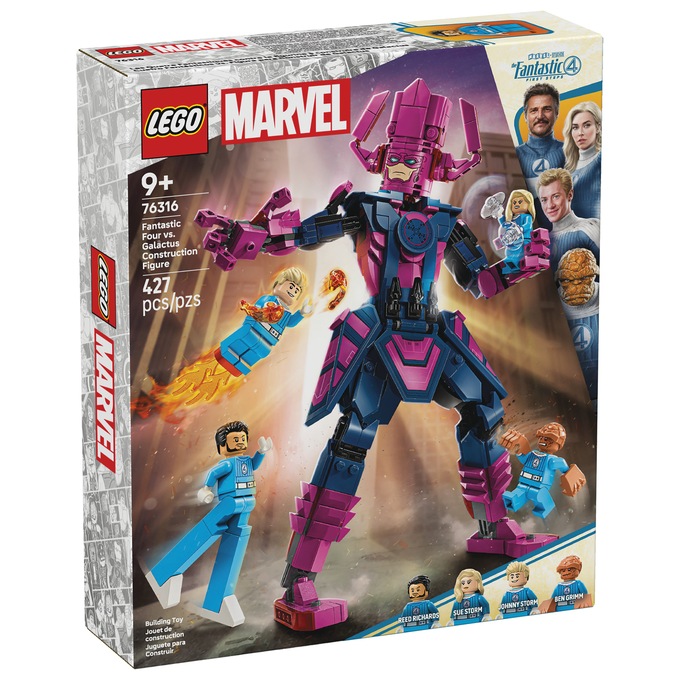 LEGO Marvel Fantastic Four vs. Galactus Construction Figure, , large