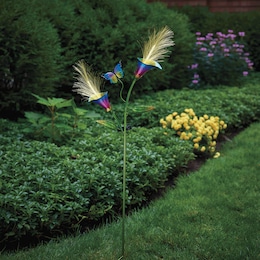 Solar Butterfly Fiber-Optic Stake, , large