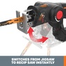 Worx 20V Reciprocating Saw/Jig Saw (Tool Only), , large