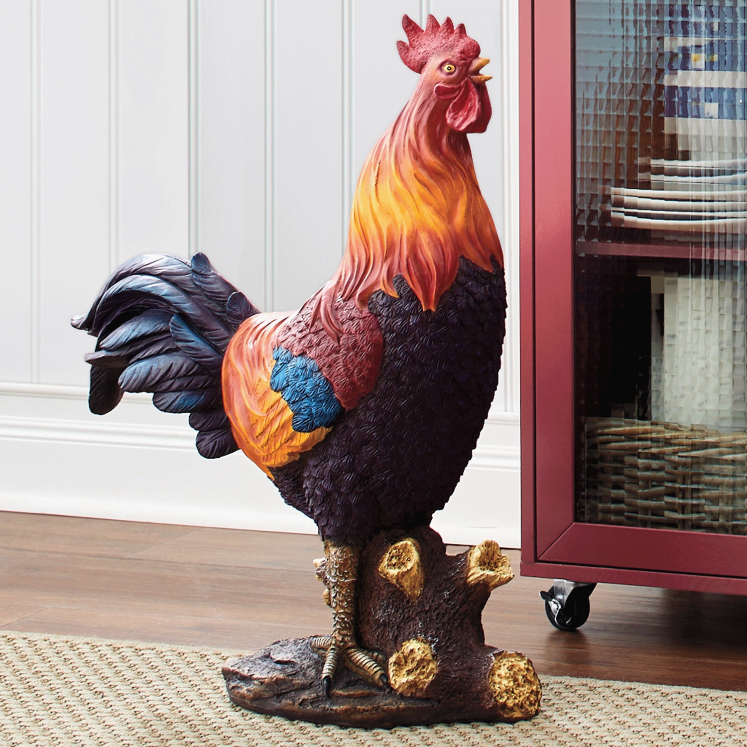 Statement Rooster Statue | Seventh Avenue