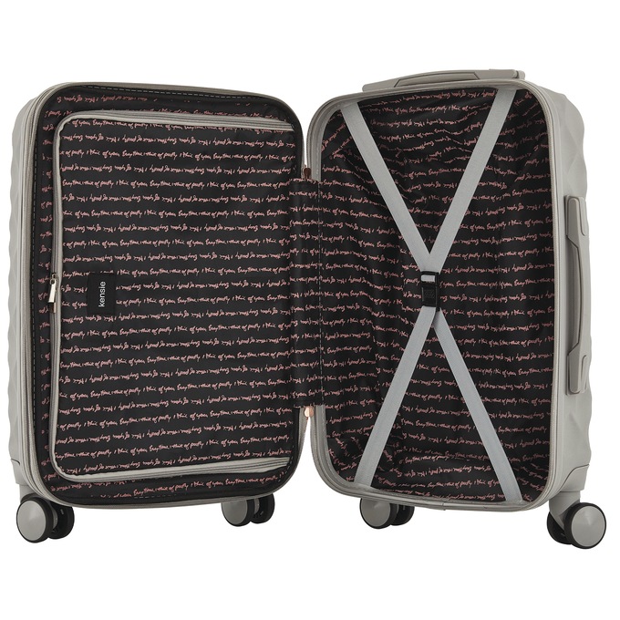 Travelers Club Kensie Expandable Hardside Carry-On, Paloma, large