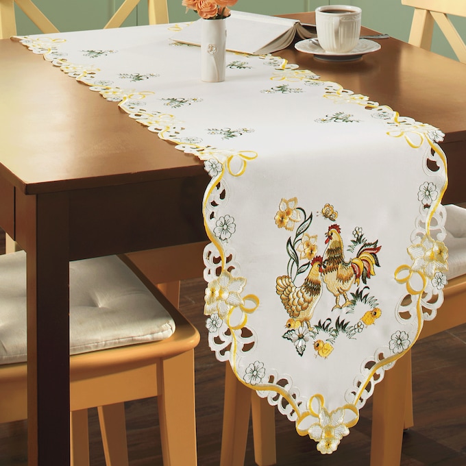 Rooster Table Runner, , large
